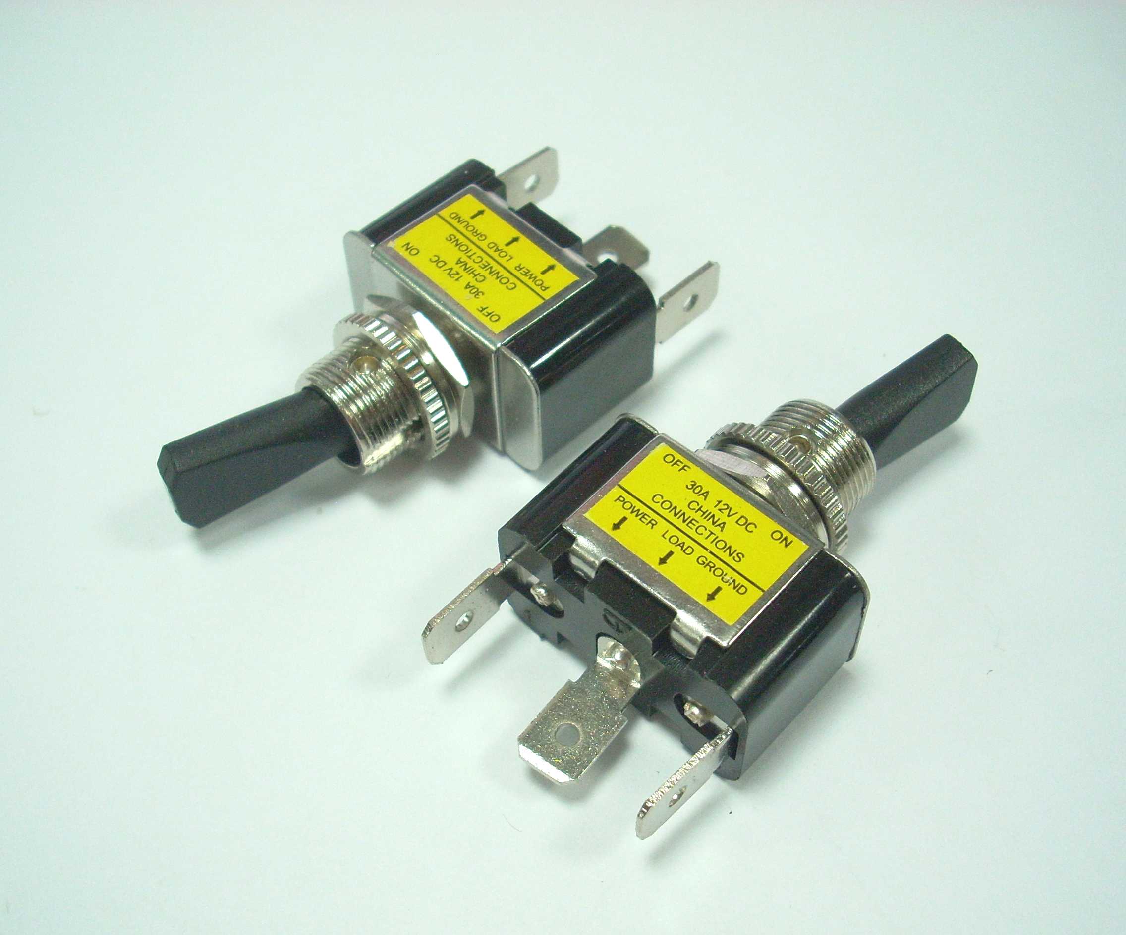 Купить Тумблер авто с подсветкой ASW-07D-2 on-off 3pin 12V 30A светодиод