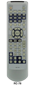 Пульт BBK RC-78 DVD =RM-D711