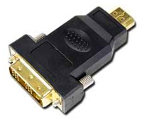 Переходник HDMI-DVI шт-шт Gembird  A-HDMI-DVI-1,19M/19M золот.