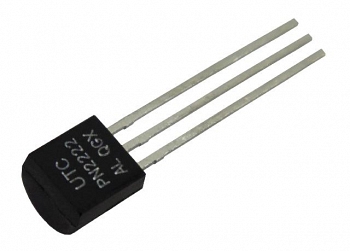 Транзистор имп. 2N2222 ан кт3117 TO92 npn 40В; 0,6А