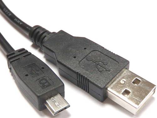 Шнур шт.USB A - шт.micro USB B(5P) 1м 2А