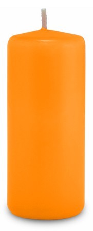 Свеча пеньковая 40*90 оранжевая