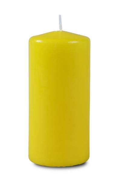Свеча пеньковая 60*125 желтая