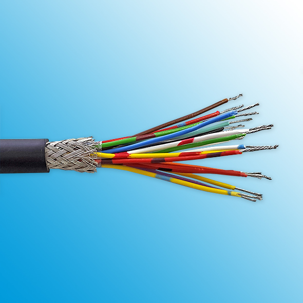 Купить Кабель управления 20жил экранированный d-6мм, 1метр